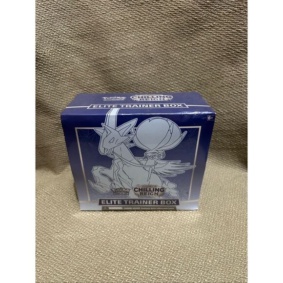 Pokemon Factory Sealed Chilling Reign Center Elite Trainer Box - Picture 1 of 8